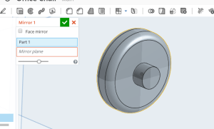 Wheel Mirror, Step 1