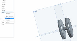 Hiding the Second Wheel